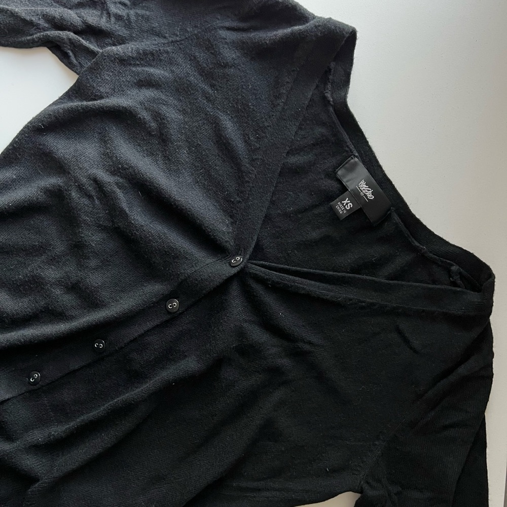 Mossimo Black Cardigan in XS